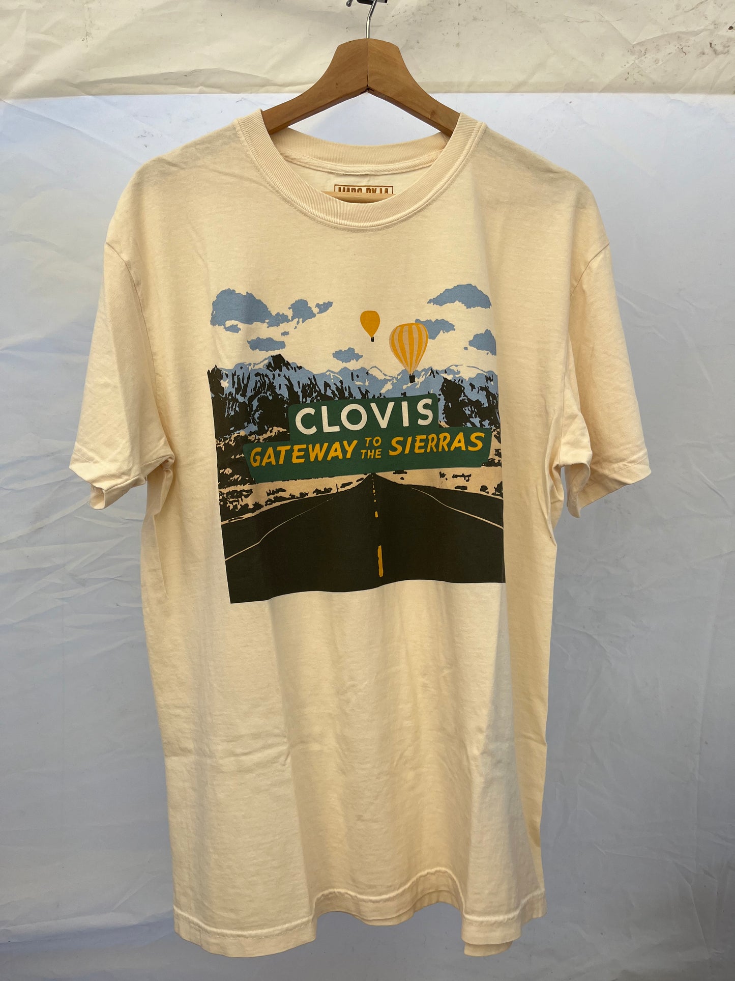 Clovis Gateway to the Sierras Tee