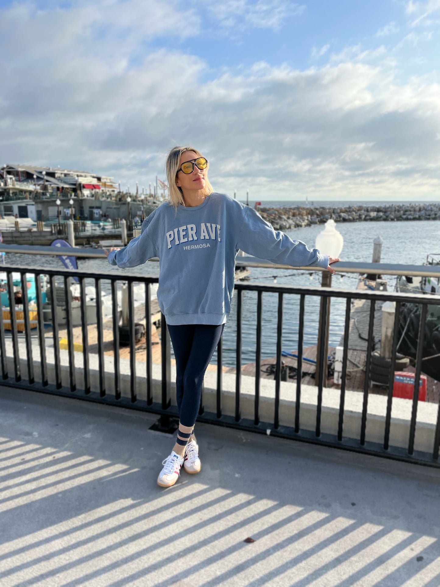 Pier Ave. Washed Pullover