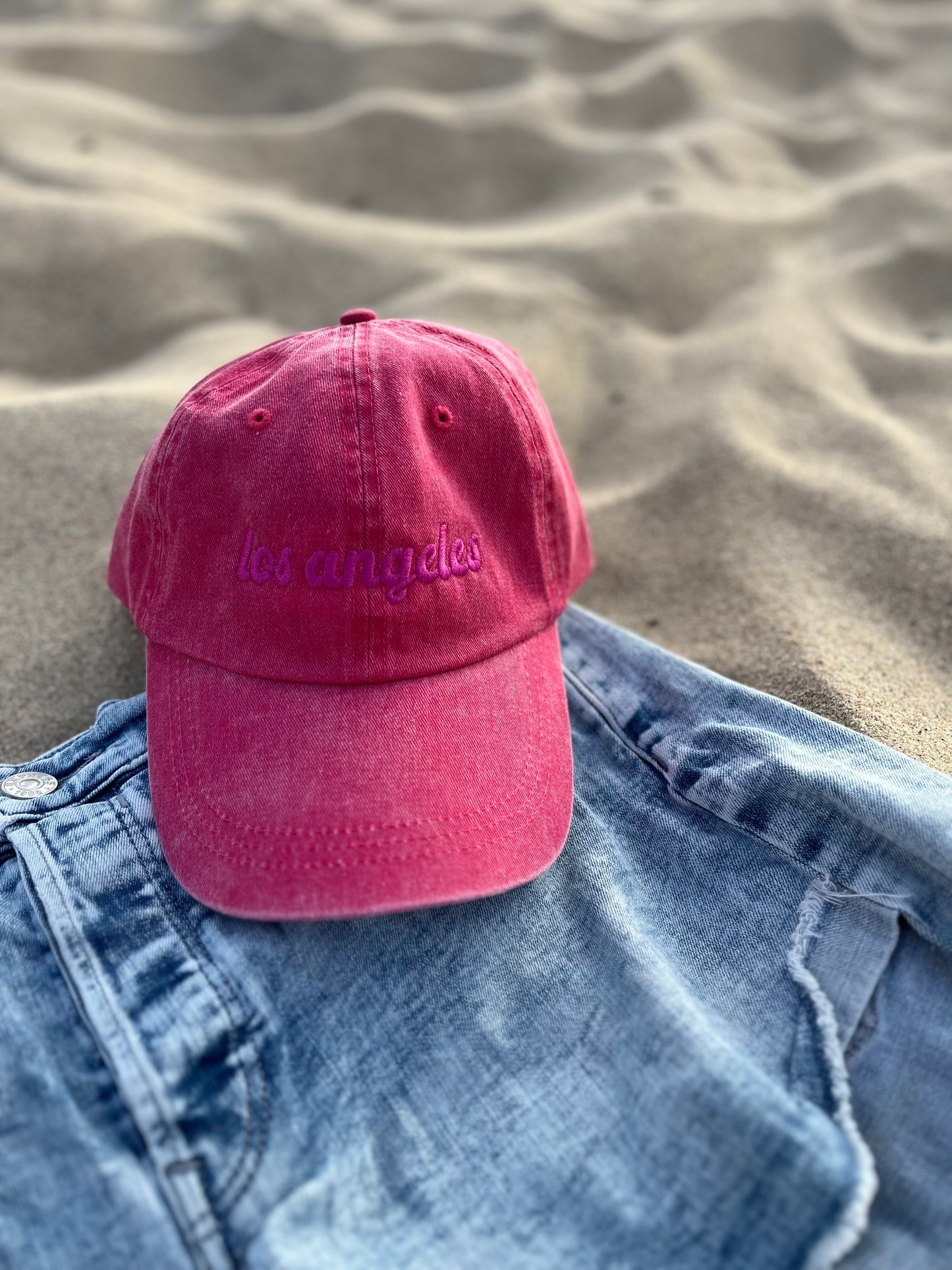 Retro Los Angeles Vintage Washed Dad Hat