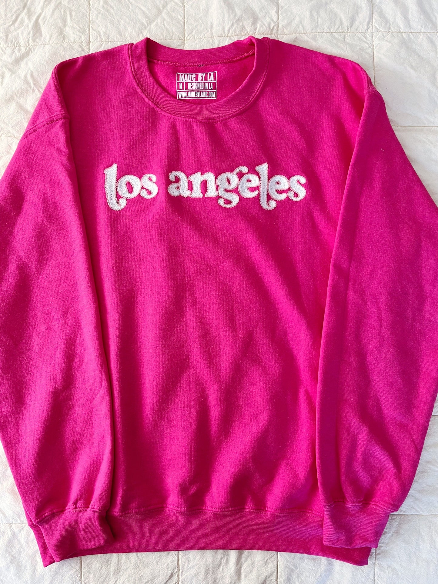 Hot Pink Los Angeles Sweatshirt