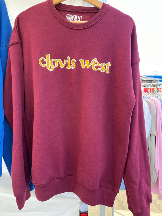 Chainstitched Clovis West Sweatshirt