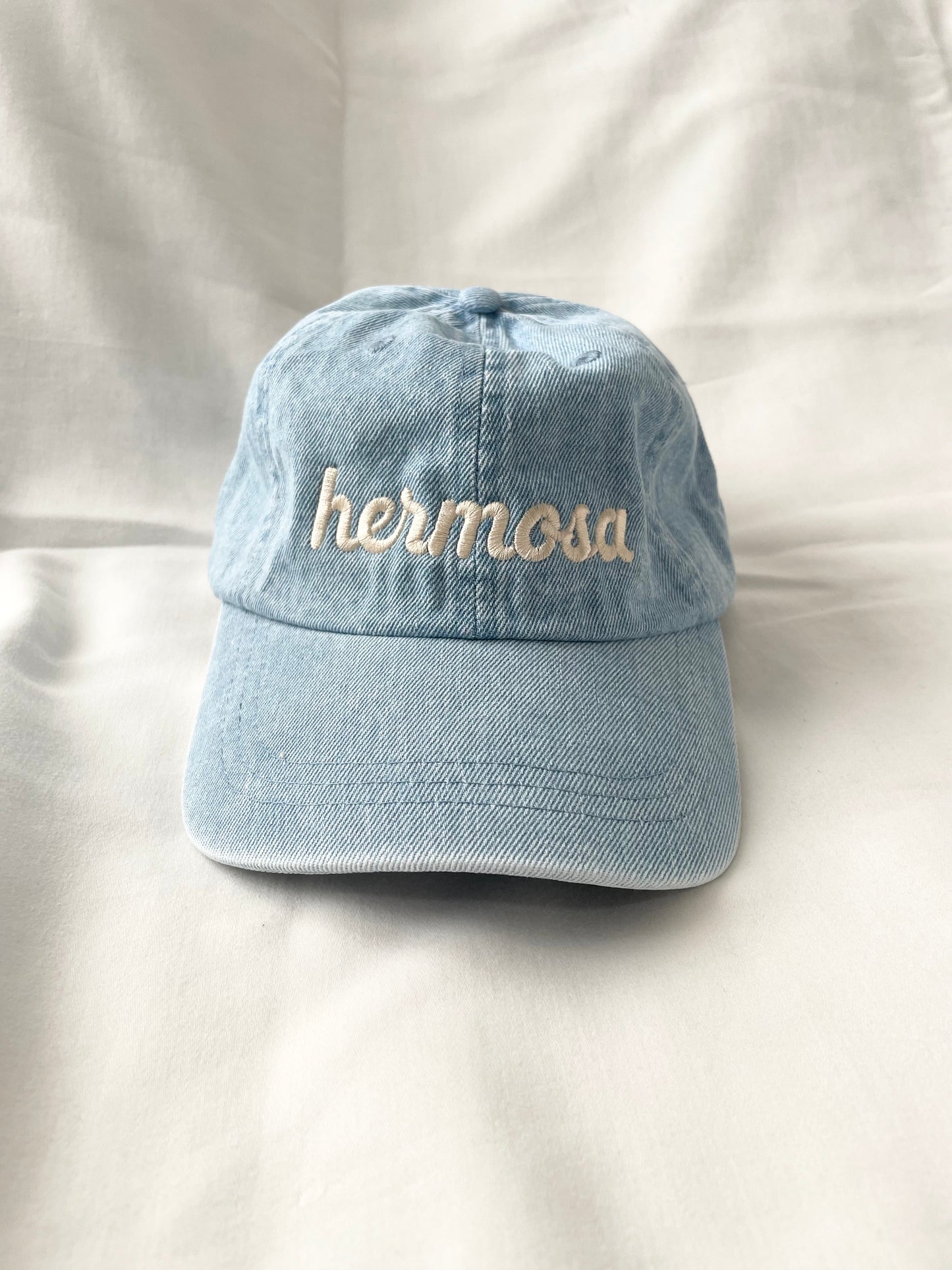 Retro Hermosa Denim Dad Hat