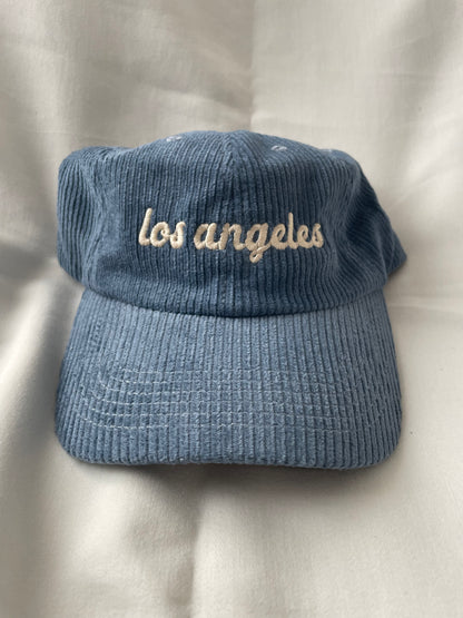 Retro Los Angeles Corduroy Dad Hat