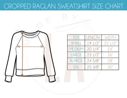 Black Retro Los Angeles Raglan Pullover